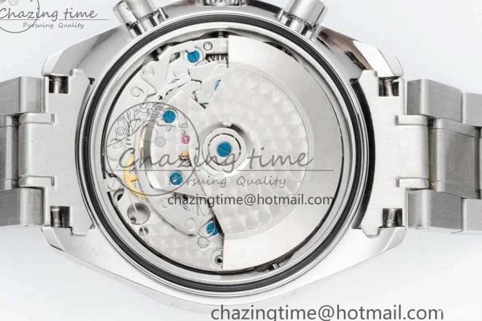 0414 Speedmaster Racing Master SS HKF Best Edition Black Dial on SS Bracelet A Versatile 7810